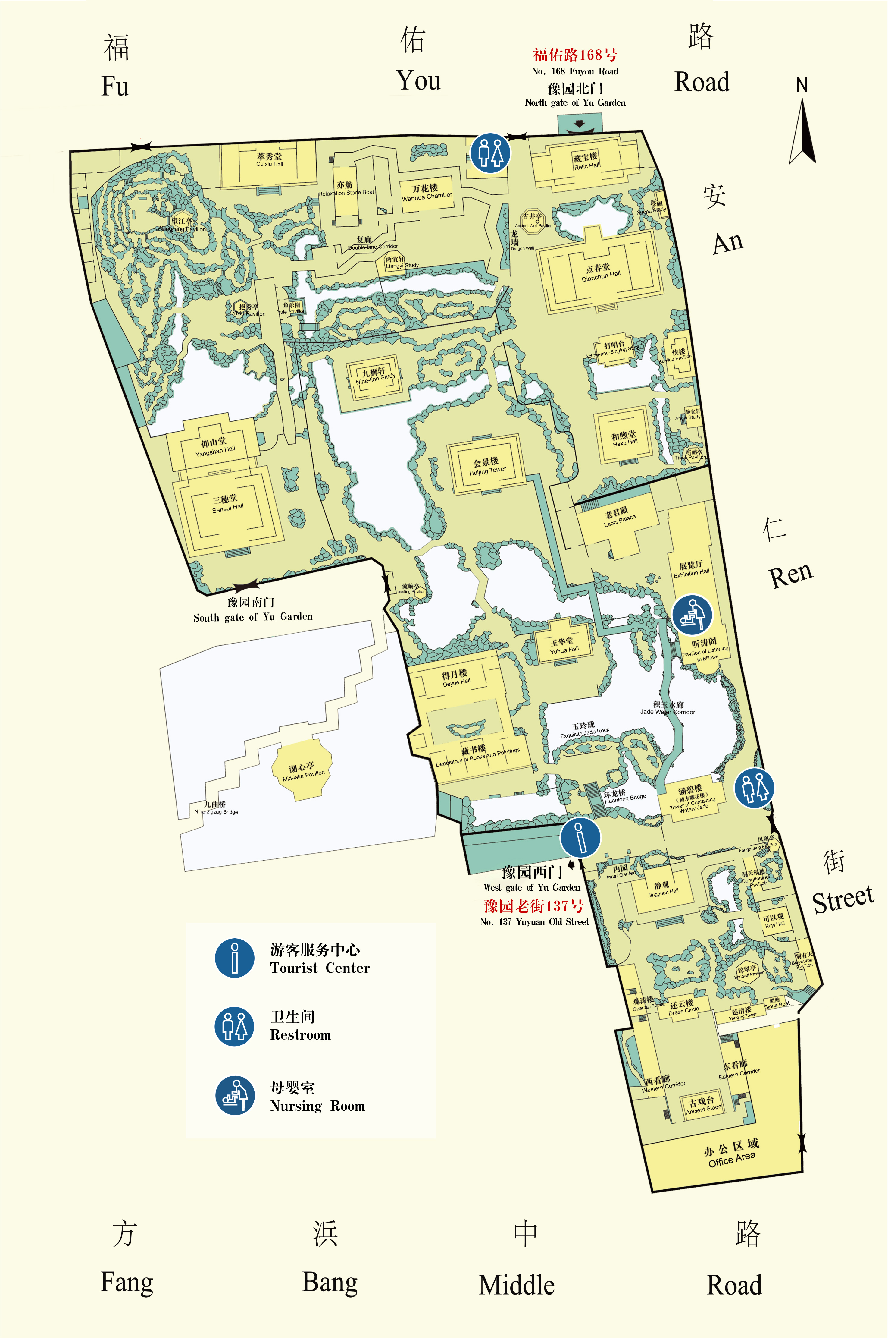 Shanghai Tourist Map