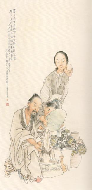漉酒图 钱慧安（640）.jpg
