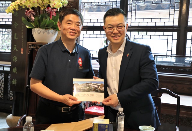 2021年5月17日，新西兰驻沪总领事黄桥进来访。.JPG